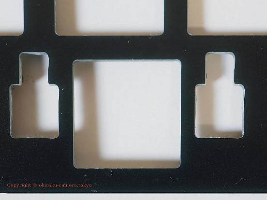 ChocV1 stabilizer cutout (switch plate)