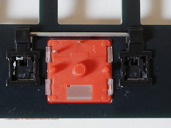 Kailh ChocV1 keycaps and stabilizer
